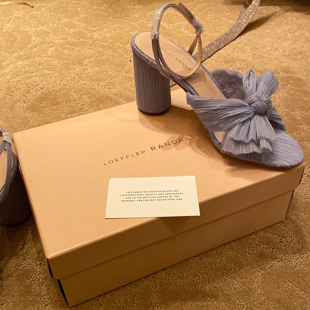 Never worn  Loeffler Randall sandals